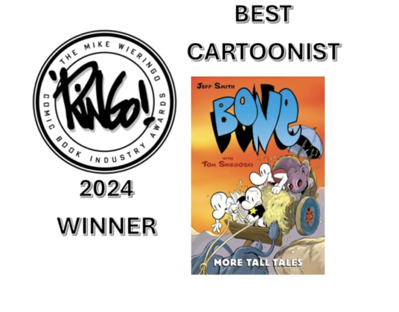 Jeff and More Tall Tales are Ringo Award Winners!